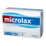 MICROLAX 625 mg/90 mg/9 mg/ml rektālais šķīdums 5ml ,N12