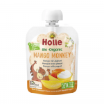 HOLLE mango biezenis ar jogurtu, bio MONKEY, 85 g