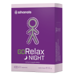SILVANOLS kapsulas GORELAX NIGHT, 20 gab.