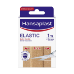 HANSAPLAST elastīgi, ar īpaši spēcīgu fiksāciju plāksteri locītavām ELASTIC, 10 gab.