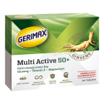GERIMAX MULTI ACTIVE 50+, tabletes, 60 gab.