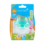 BRUSH BABY priekšējo zobu/smaganu knupītis zaļš, 1 gab.