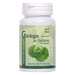 GINKGO BILOBA ar Selēnu, kapsulas, 60 gab.
