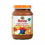 HOLLE ābolu un plūmju biezenis BIO, 190 g