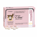 PHARMA NORD Bioactive C-Zinc, 30 tabletes