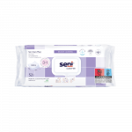 SENI CARE mitrās salvetes MAXI, 3w1 XXXL, 52 gab.