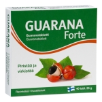 HKK GUARANA FORTE tabletes, 40 gab.