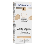 PHARMACERIS F intensīvi pārklājošs tonālais krēms, SPF 20, 02 SAND, 30 ml