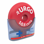 URGO S.O.S. CUTS pārsējs asiņošanas apturēšanai, 3m x 2.5cm, 1 gab.