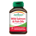 JAMIESON WILD SALMON & FISH OIL mīkstās kapsulas, 90 gab.