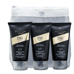 DSD DIXIDOX DE LUXE ceļojuma komplekts: 4.1 šampūns 50ml, 4.3 matu maska 50ml, 4.5 matu serums 50ml