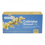 CETIRIZINE Siromed 10 мг таблетки пленочной оболочкой, N10