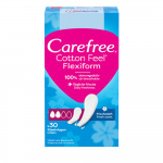 CAREFREE ikdienas ieliktnīši FLEXI FROM FRESH, 30 gab.