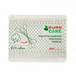 EURO CARE vates kociņi, 200 gab.