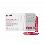 KORFF pretnovecošanās līdzeklis ampulās COLLAGEN AGE FILLER, 15 gab.