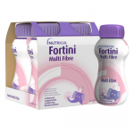 NUTRICIA FORTINI ar zemeņu garšu, 4 gab., 200 ml