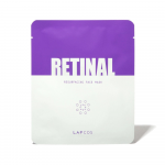 LAPCOS retinola lokšņu sejas maska, 1 gab.