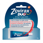 ZOVIRAX DUO 50mg/10mg/g krēms, 2 g
