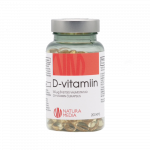 NATURA MEDIA VITAMĪNS D3 4000 IU, 200 kapsulas