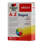 DOPPELHERZ AKTIV A-Z DEPOT tabletes, 30 gab.