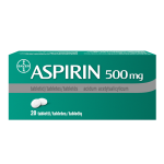 ASPIRIN 500 mg tabletes, N20
