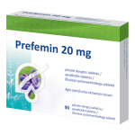 PREFEMIN 20 mg apvalkotās tabletes, N90