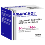 ROWACHOL zarnās šķīstošās mīkstās kapsulas, N100