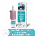 STARAZOLIN acu pilieni sausām un kairinātām acīm, 10 ml