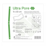MEDRULL pašlīmējošs absorbējošs brūču pārsējs sterils ULTRA PORE, 9x10cm, 1 gab.