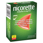 NICORETTE Invisipatch 15 mg/16 h transdermāls plāksteris, N7