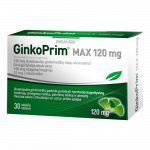 GINKOPRIM MAX 120 mg, tabletes, 30 gab.