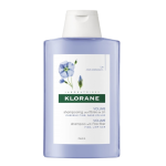 KLORANE  šampūns ar linu šķiedru ekstraktu, 200 ml