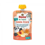 HOLLE augļu biezenis BIO PANDA PEACH, 100 g