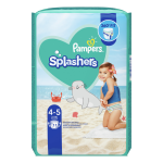 PAMPERS autiņbiksītes PANTS SPLASHERS, 4.-5. izmērs, 11 gab.
