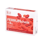 FORDAY FERRUMchela + B12, 30 kapsulas